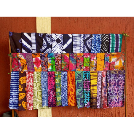 Ensemble des pagnes batik