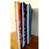 Note-Book en couverture pagne batik