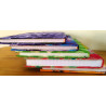 Note-Book en couverture pagne batik